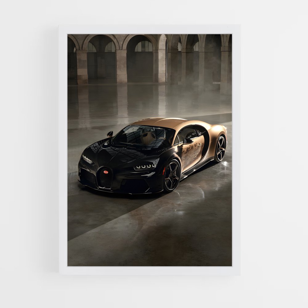 Poster Chiron Éclipse – affiche Bugatti (vue 3)